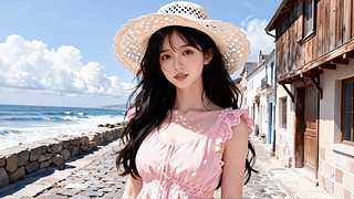 海边少女