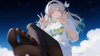 性感黑丝美女
