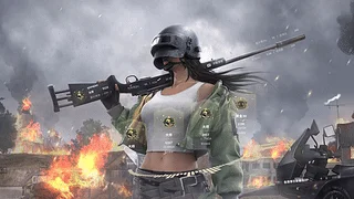 PUBG 头盔女孩（PUBG战绩展示）