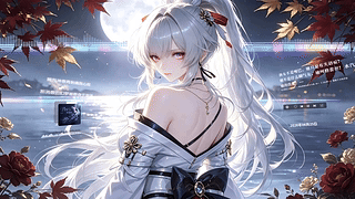 回眸绯雪（3D音乐交互）