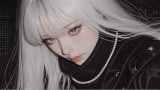 白发少女