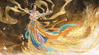 逆水寒手游创意工坊模板（视频图片变桌面） 动态壁纸 | 作者：春之歌