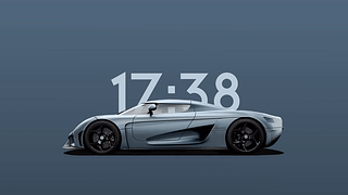 Koenigsegg Regera（蓝色版）