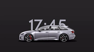 奥迪 RS6 C8/5G（暗黑版） 动态壁纸 | 作者：x=-p/2±√((p/2)^2-q)