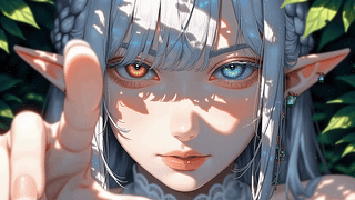 异瞳少女