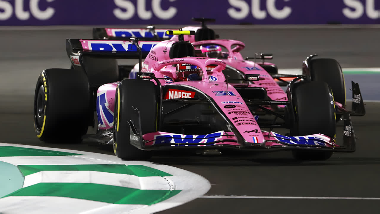 F1 Alpine - Alonso 对决 Ocon