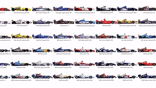 F1 - 每一辆一级方程式赛车