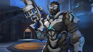 [Overwatch] 极地行动 巴蒂斯特 - 瞭望点：直布罗陀（夜晚）（2K）