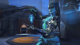 [守望先锋] Hydra Symmetra - Watchpoint: Gibraltar（夜晚）（2K）