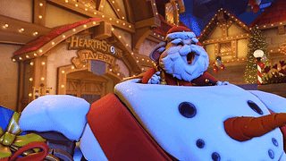 [Overwatch] 雪人破坏球 - 暴雪世界（冬季）（2K）
