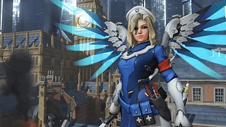 [守望先锋] Mercy 战斗医疗兵 Ziegler - 国王大道（起义） 动态壁纸 | 作者：LukeDJ