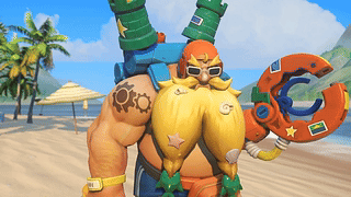 [守望先锋] Torbjörn Surf 'n' Splash - Estádio das Rãs