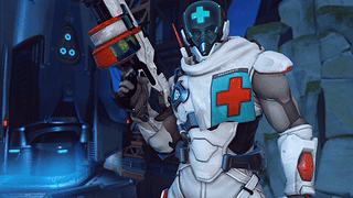 [Overwatch] 战地医疗兵 Baptiste - 哨站：直布罗陀（夜晚）