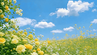 清新花海