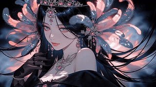 高冷羽毛女神
