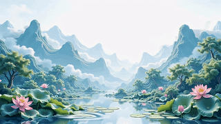 荷塘美景