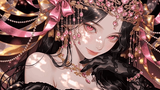华丽宝石美女高清壁纸