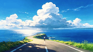 海角云边的骑行少年