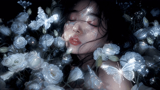 幽蓝花眠