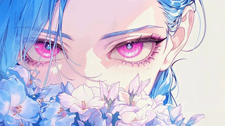 紫瞳花颜