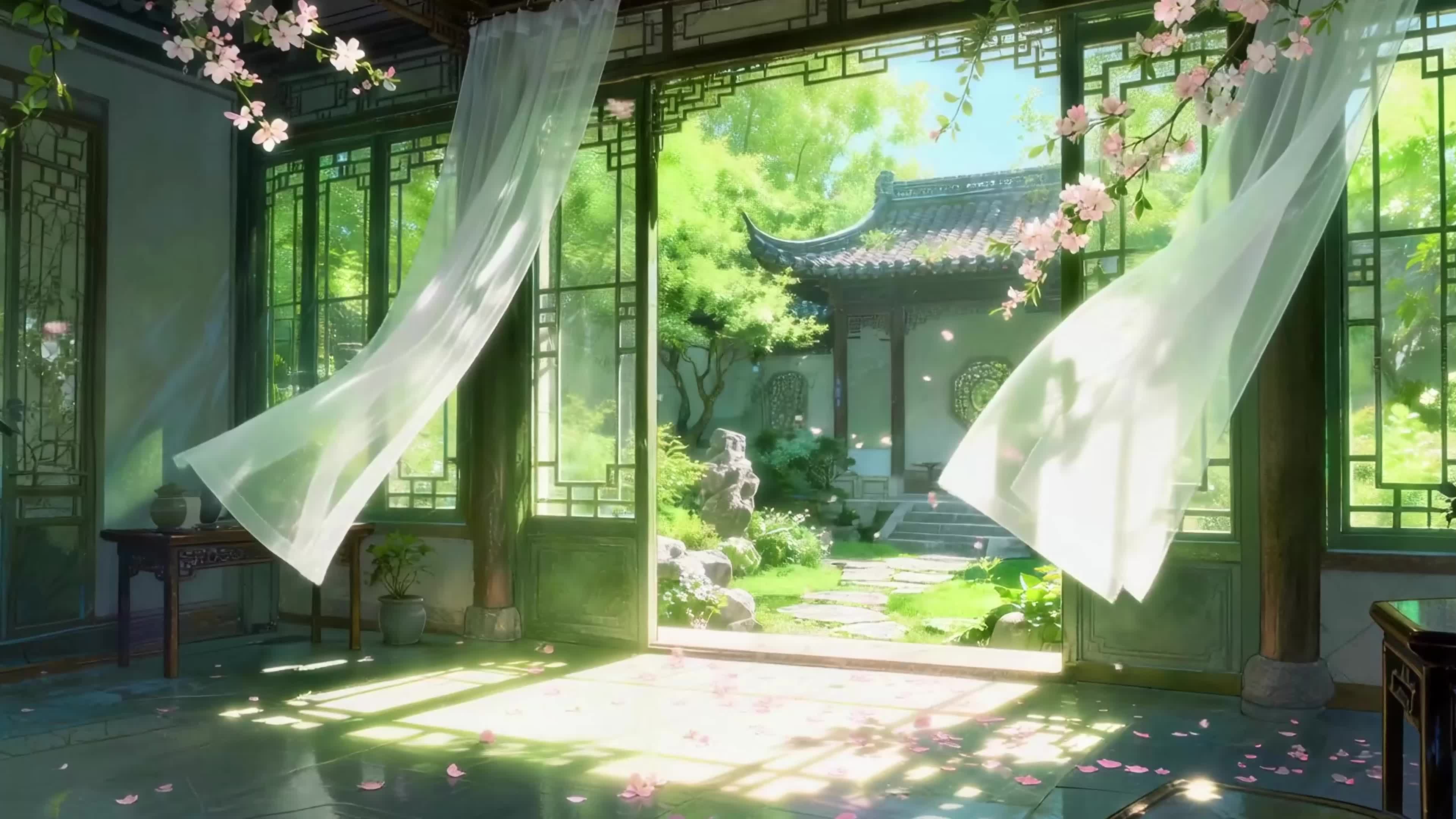 绝美古风庭院