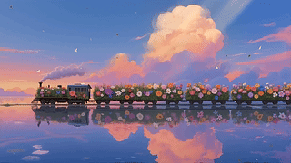 鲜花列车