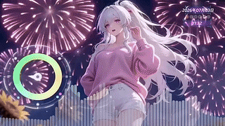 炫酷转场少女（音乐交互）