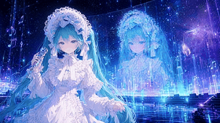初音·全息星台夜