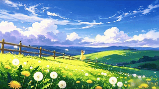 蒲公英旷野读信的少女