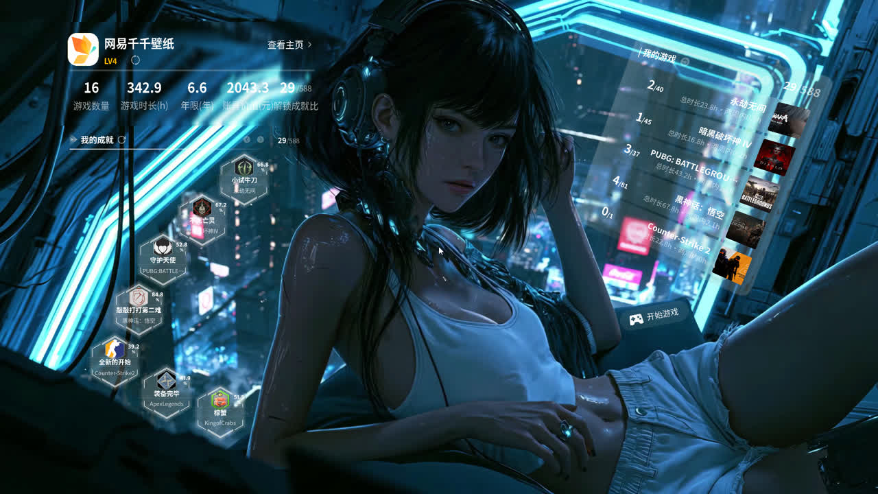 赛博朋克 （Steam成就展示）