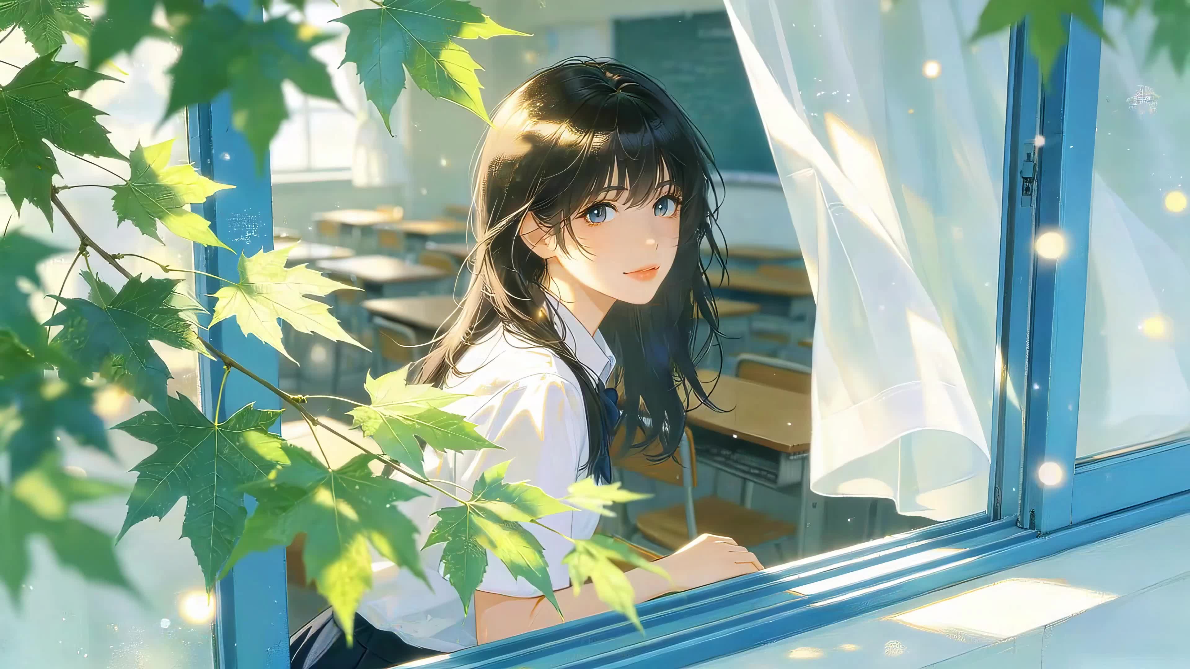 窗边女孩