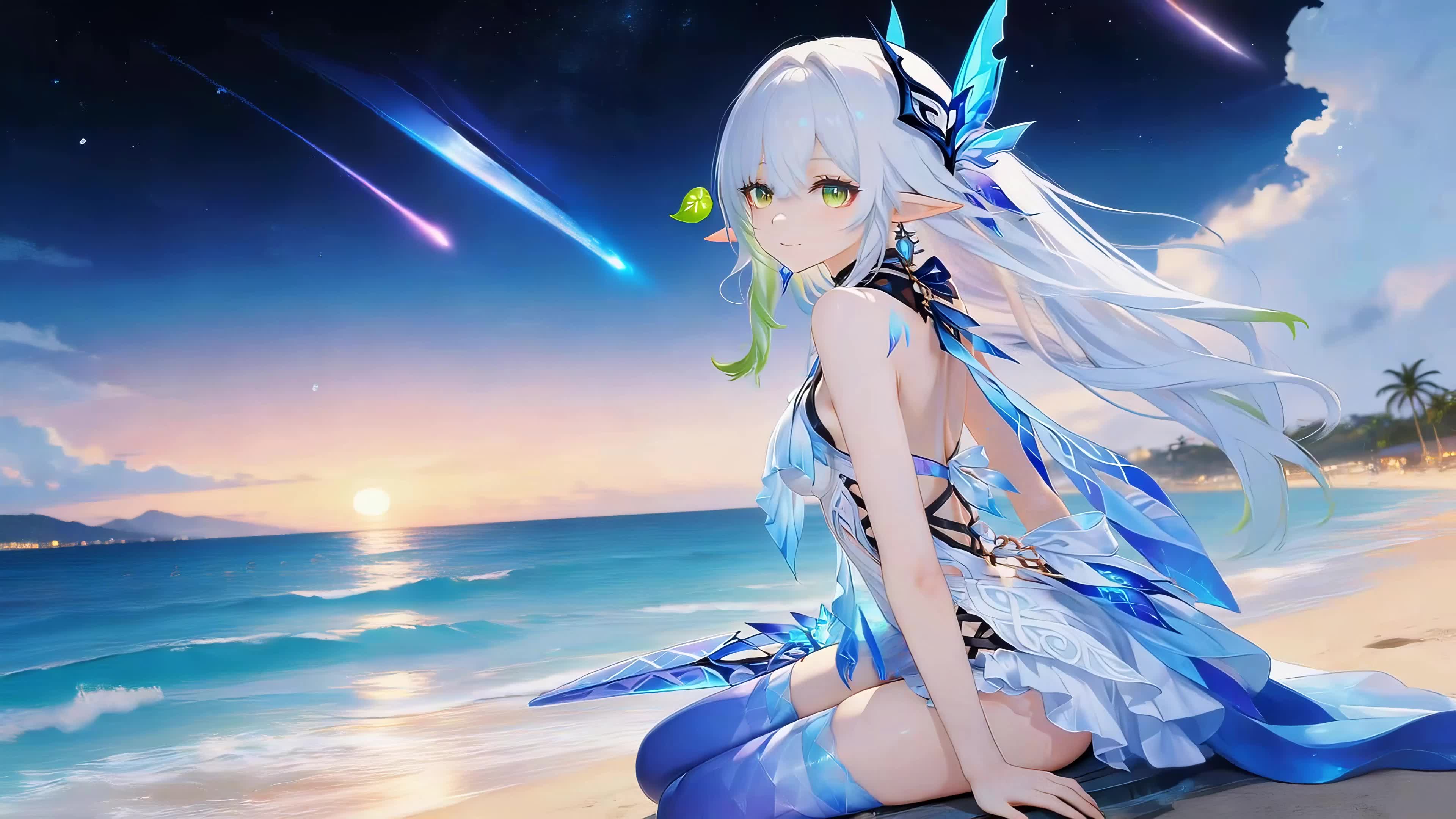 海边女孩
