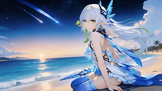 海边女孩