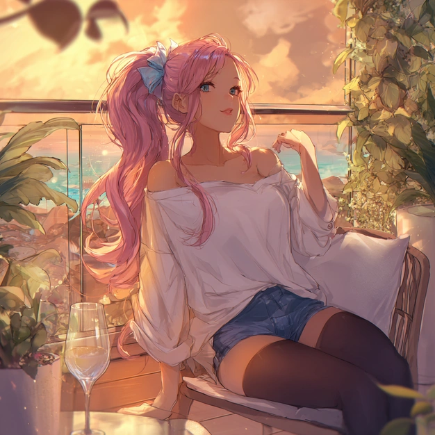 花园少女 动态壁纸 | 作者：用户aaaaqpL9e