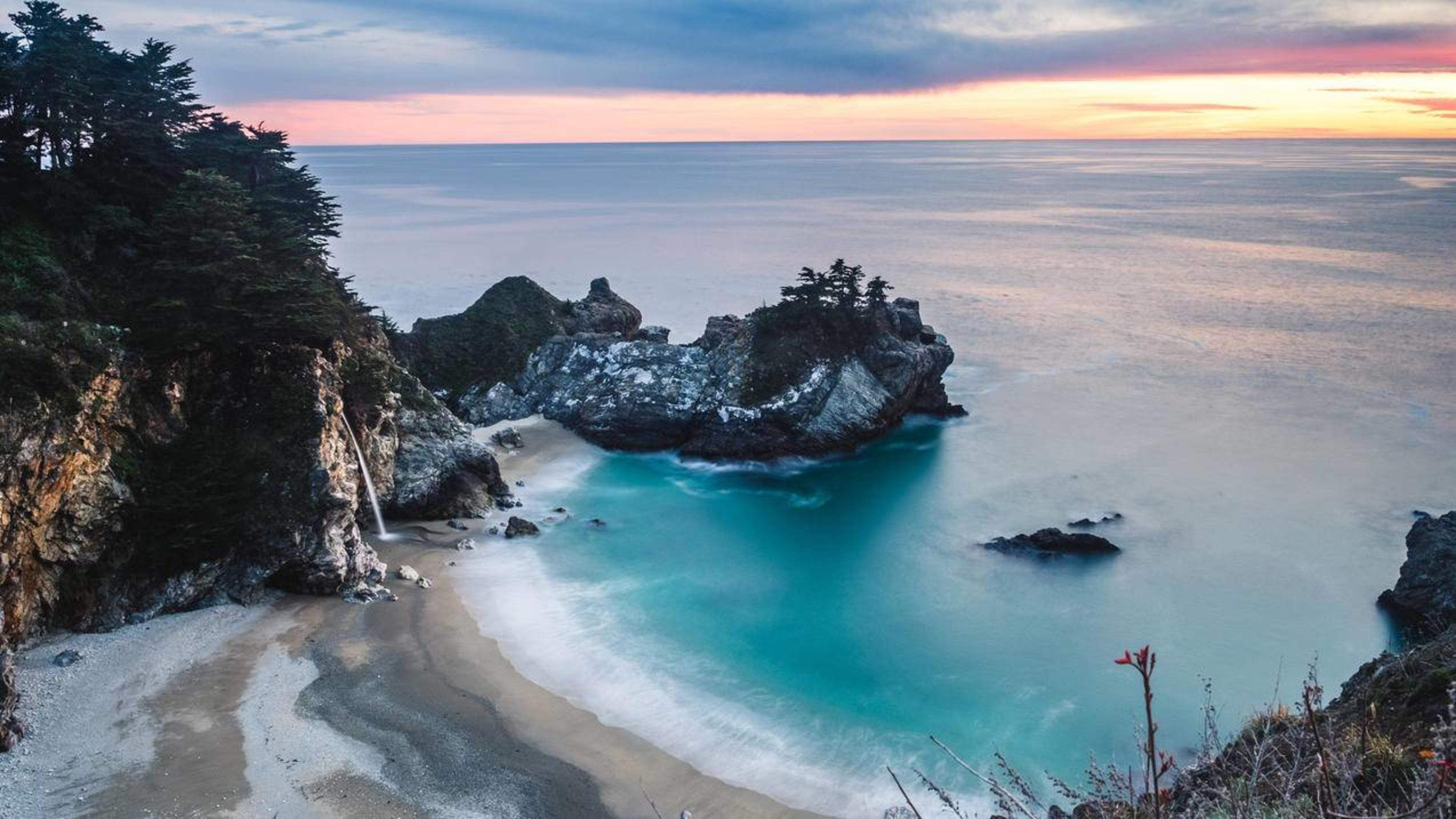 风景海湾大海海洋天堂海岸线