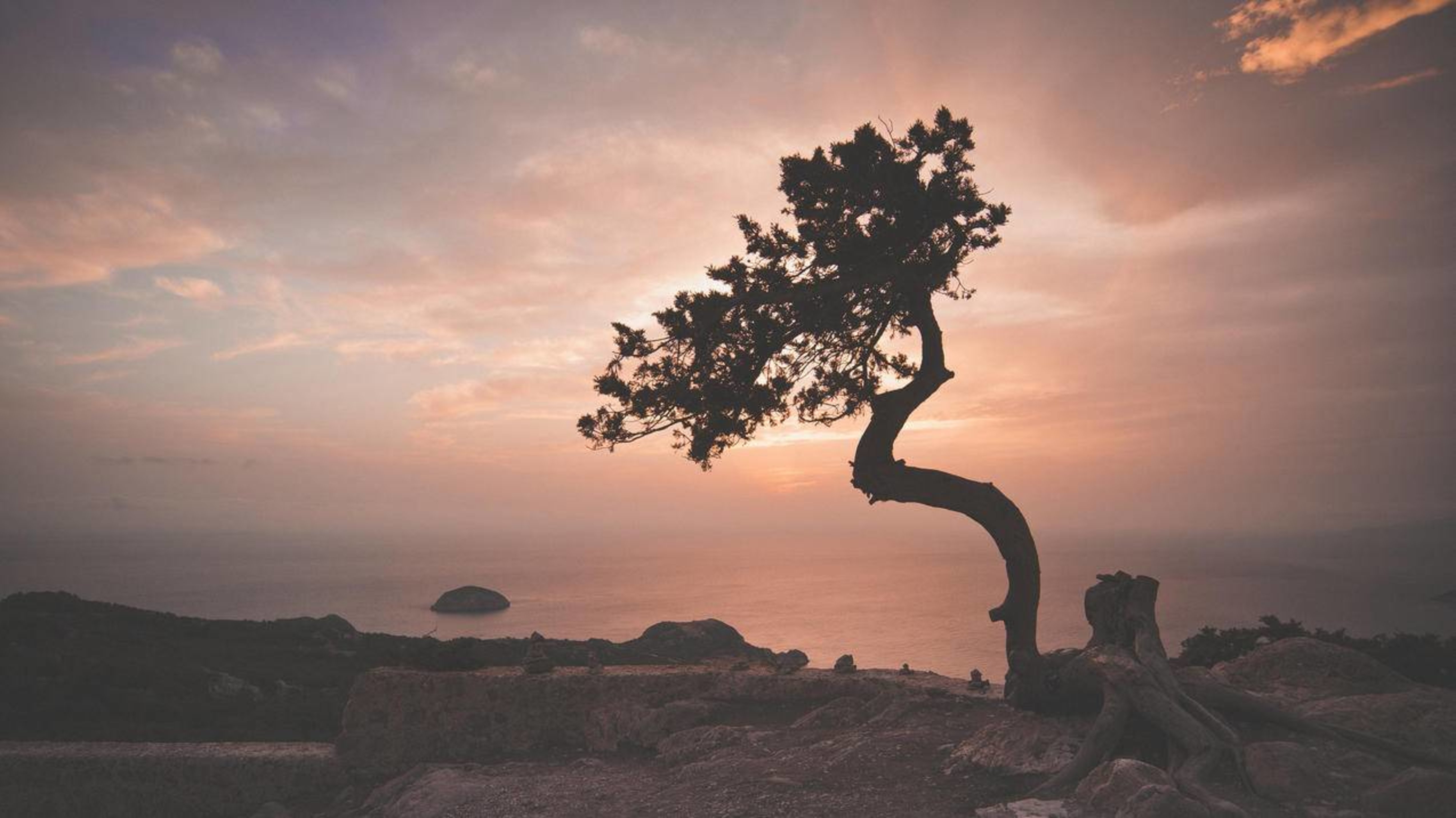 风景夕阳黄昏海岸