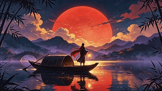 落霞