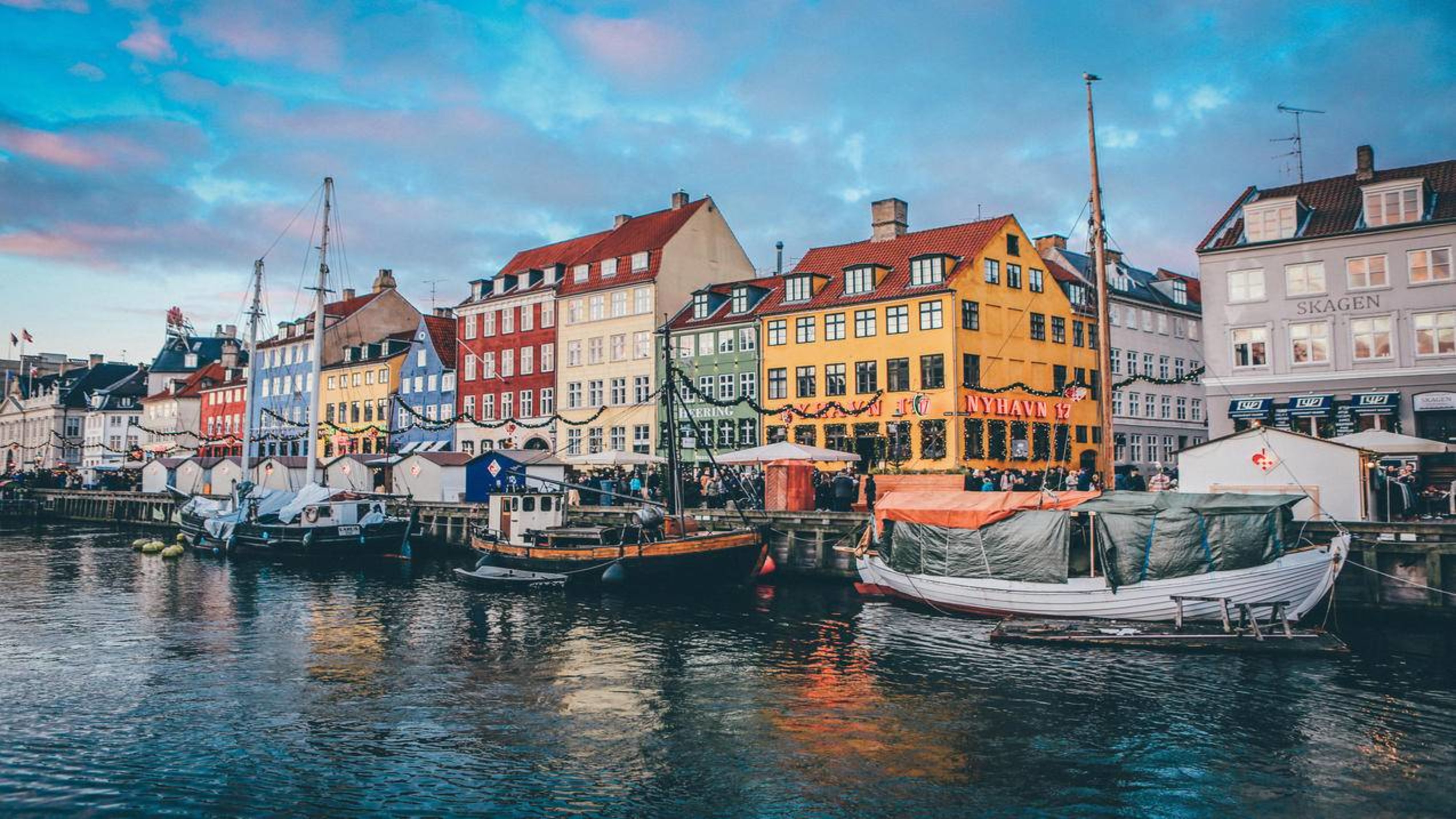 风景水城船只