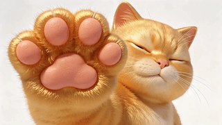 可爱橘猫