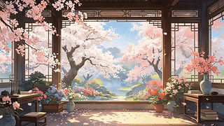 窗外美景
