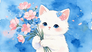 可爱小猫