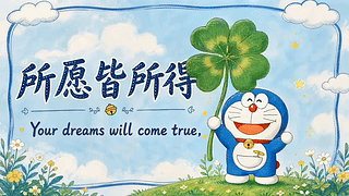 哆啦A梦与四叶草