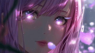二次元星星大眼妹