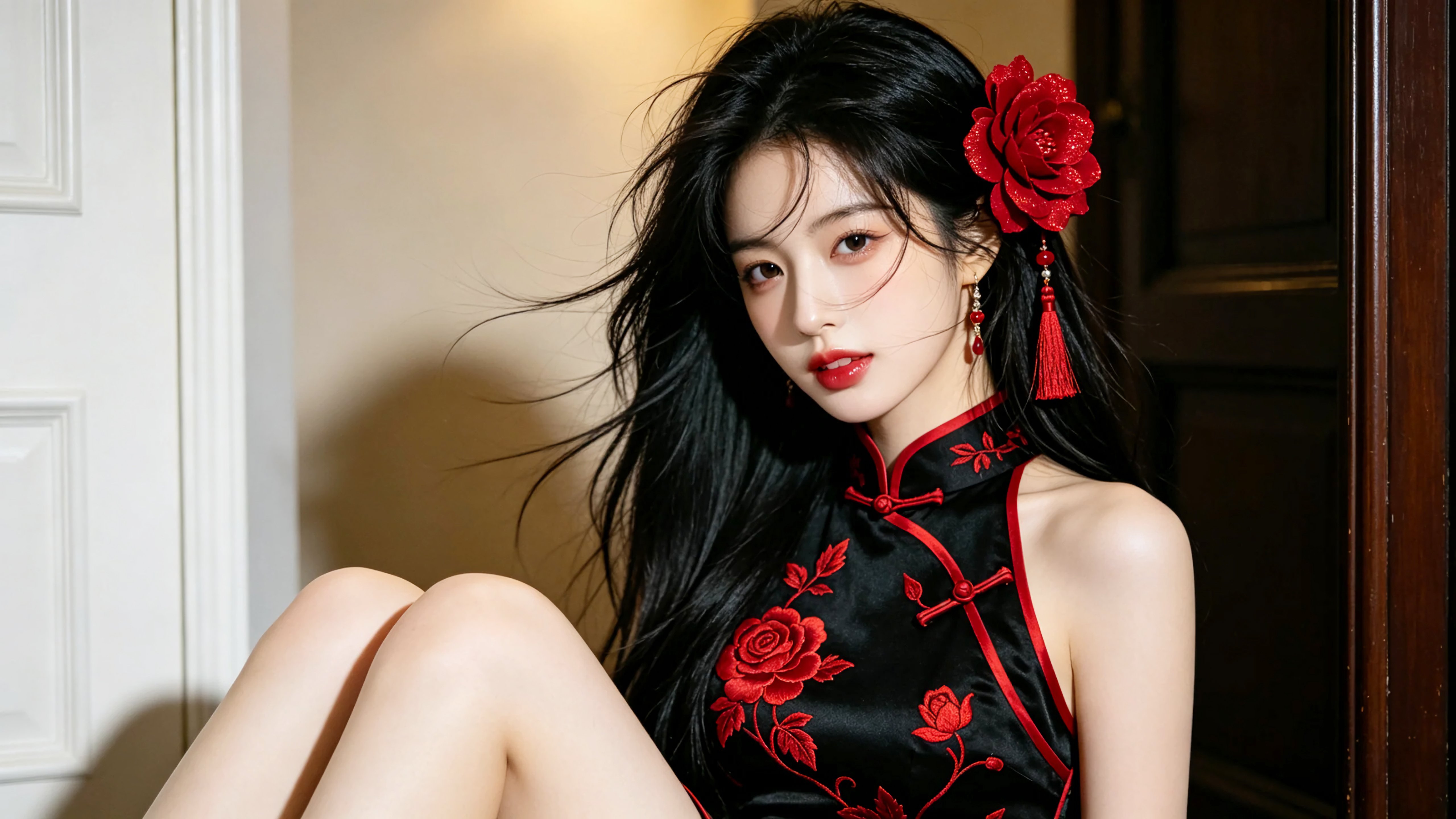 旗袍气质美女