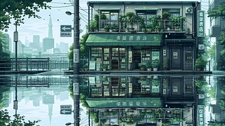 雨中书店