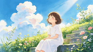 小清新治愈小女孩壁纸