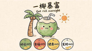 一椰暴富