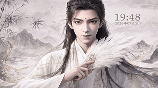 崔东山·白衣水墨