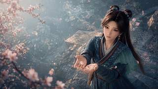 梅凝望梅循环壁纸-凡人修仙传-落雨无声