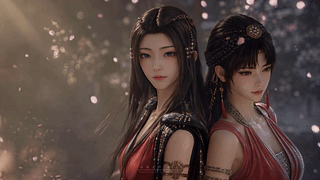 元瑶妍丽双人壁纸-凡人修仙传-落雨无声